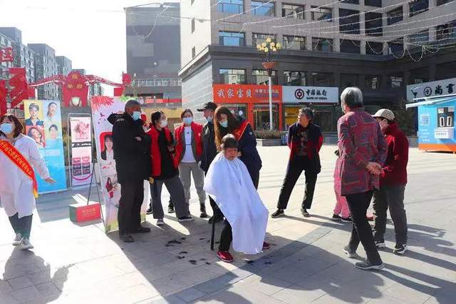 陕西神木市滨河新区街道开展共建美好未来主题宣传活动，激发社区活力